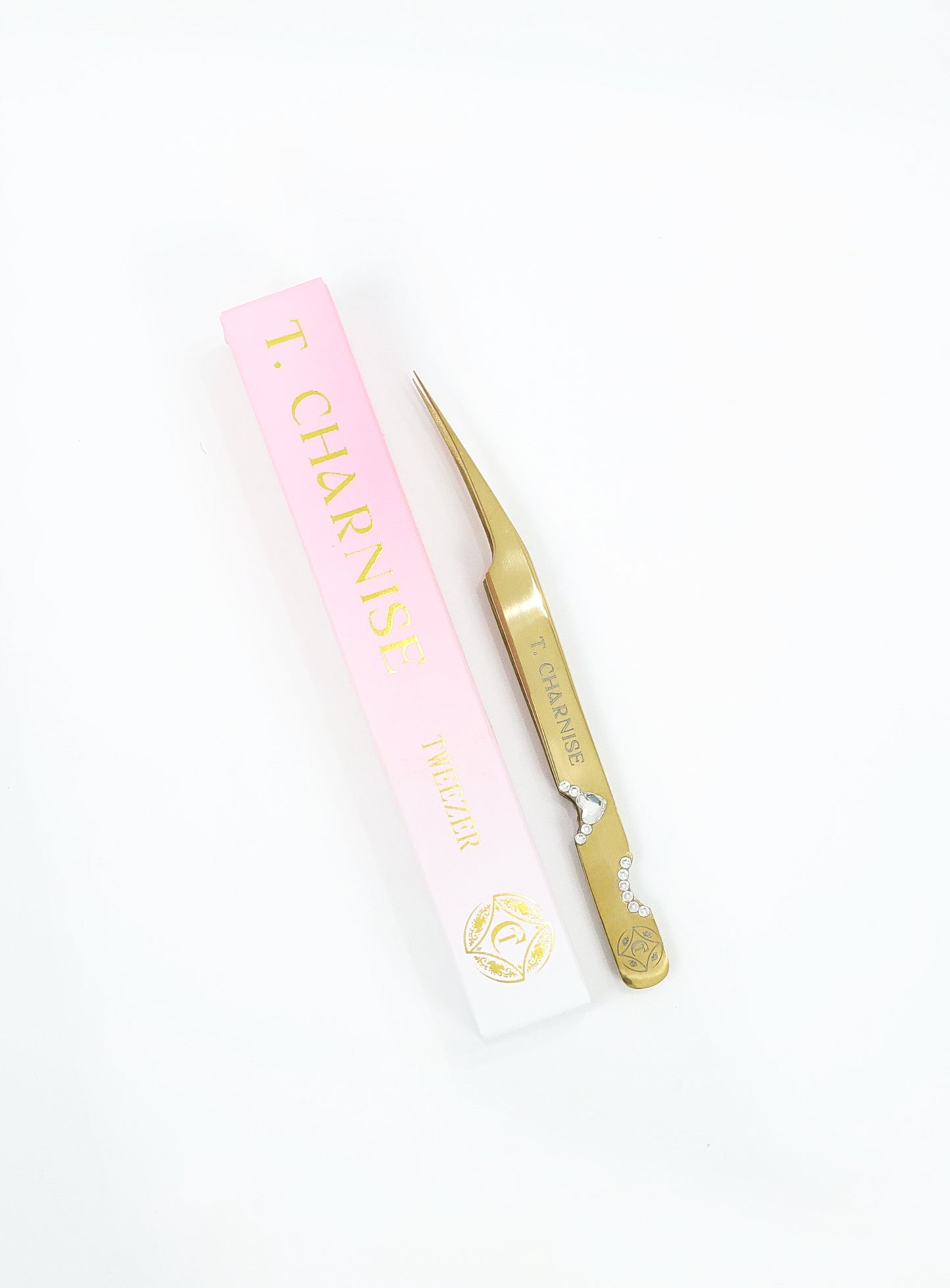 Diamond Straight Isolation Tweezer
