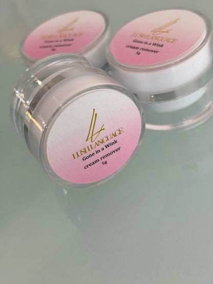 Cream Lash Remover