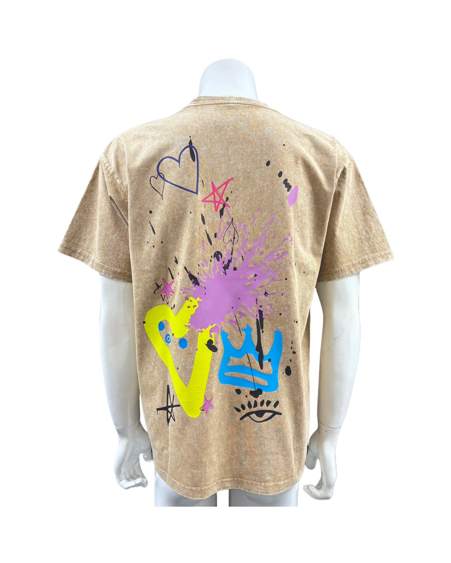 Lash Icon T-Shirt Tan